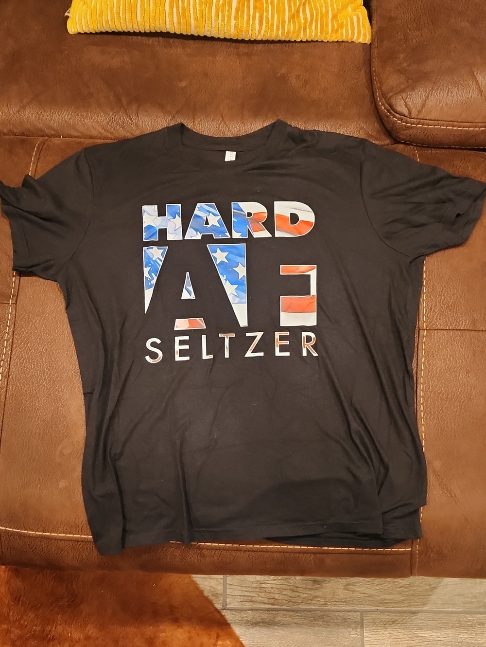 Hard AF Seltzer Graphic Short Sleeve Tee - Black